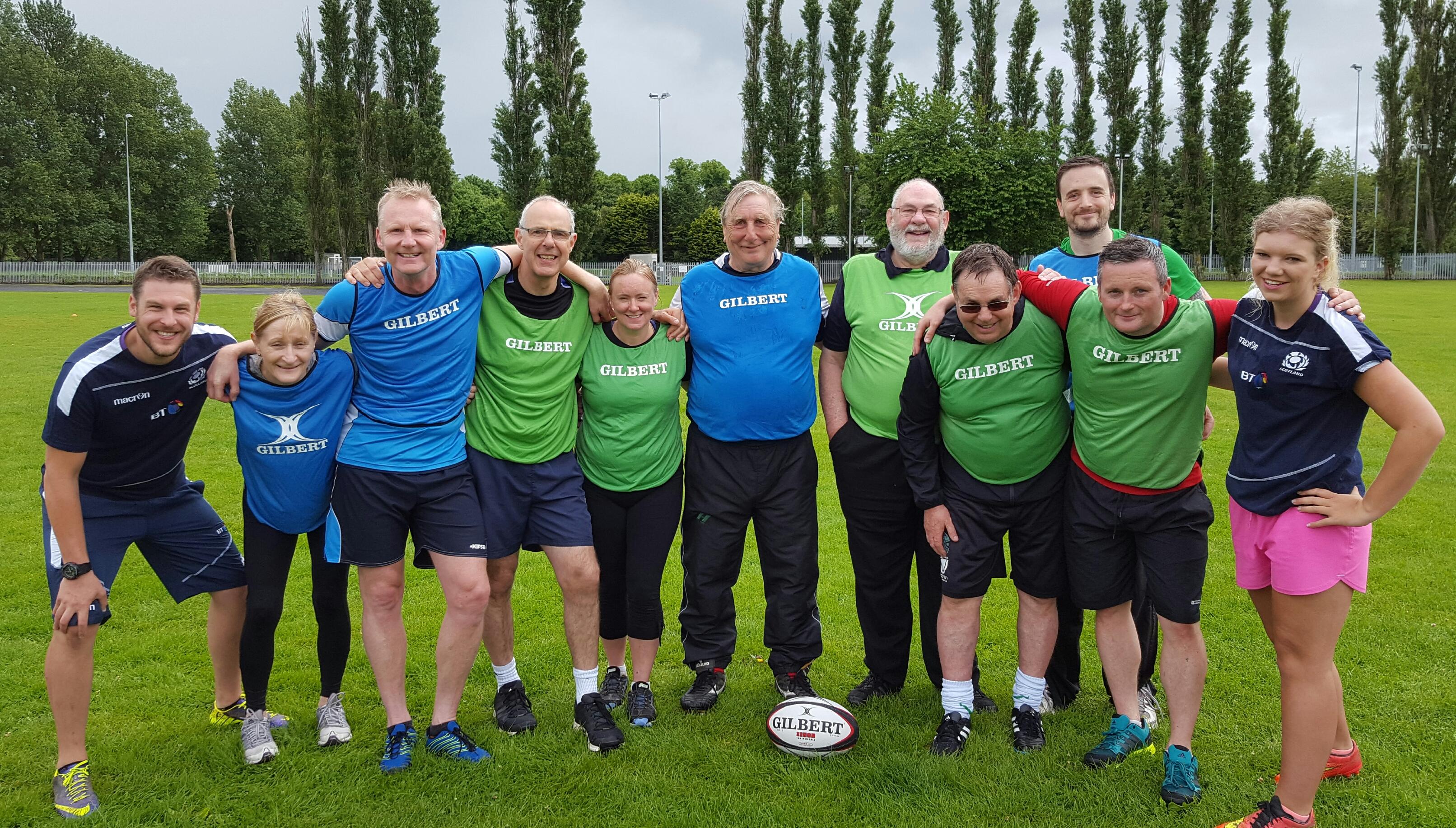 Ageing well 50 + Walking Touch Rugby